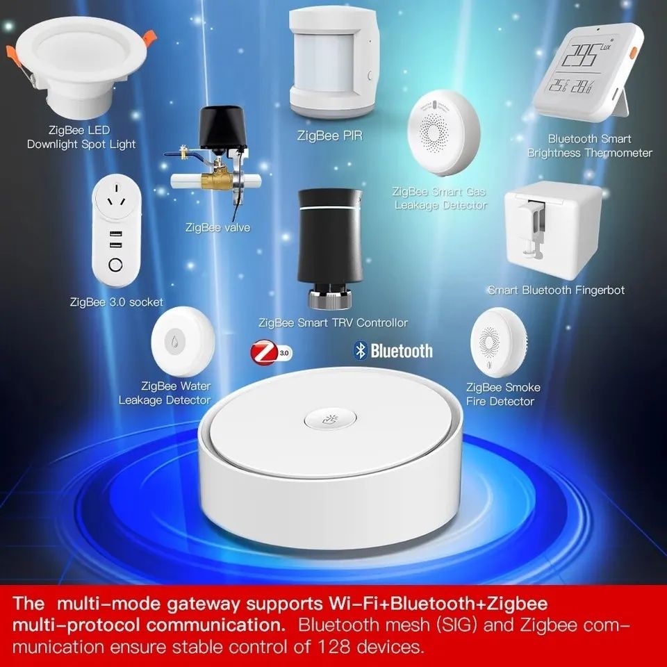Hub WiFi ZigBee Bluetooth