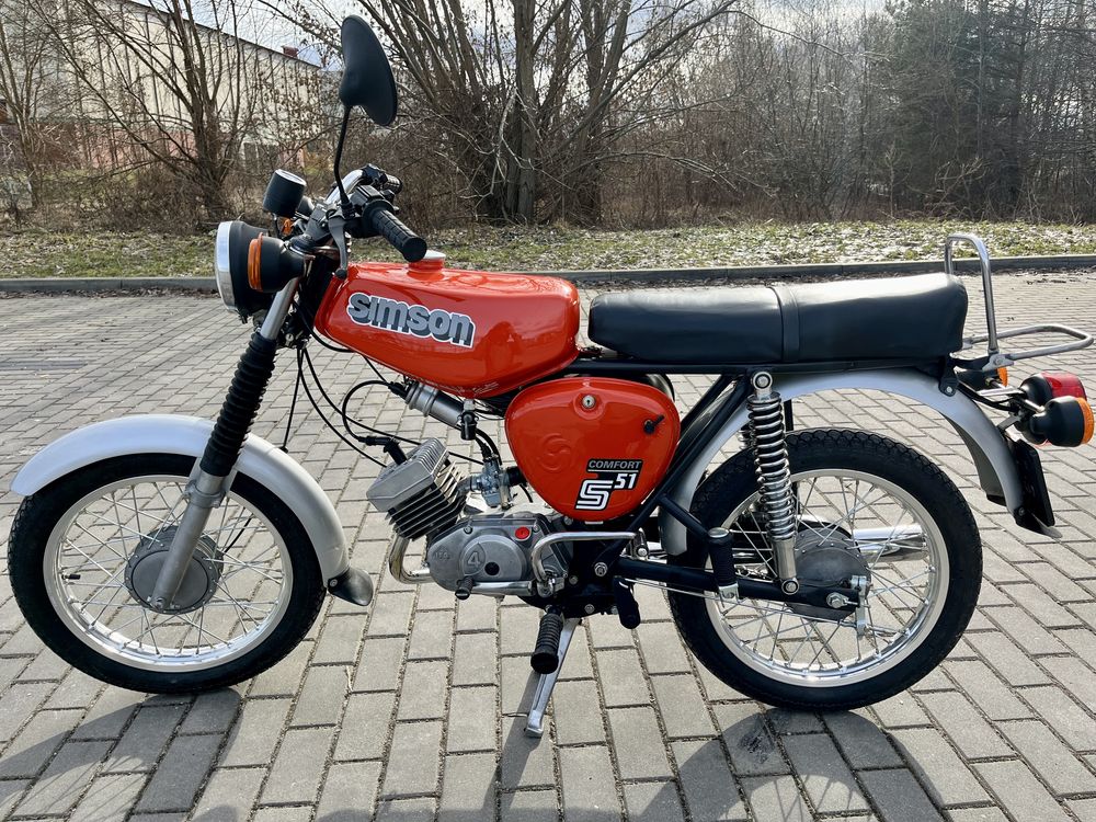 Simson S51  rok produkcji 1982 stan bardzo dobry