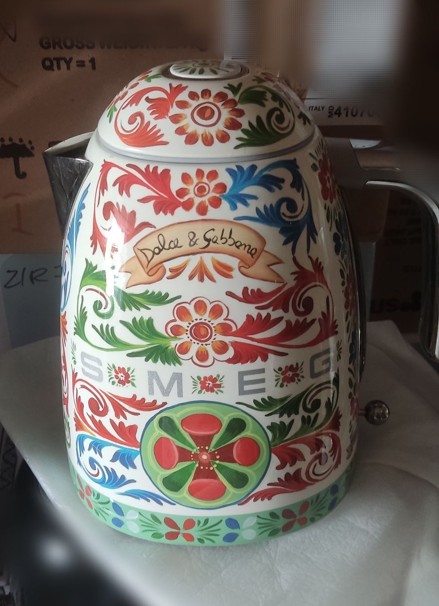 Czajnik Smeg Dolce Gabbana
