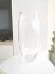Wazon szklany duży 40cm, grube szkło