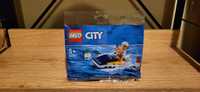 Lego City 30011 Policyjna motorówka saszetka klocki
