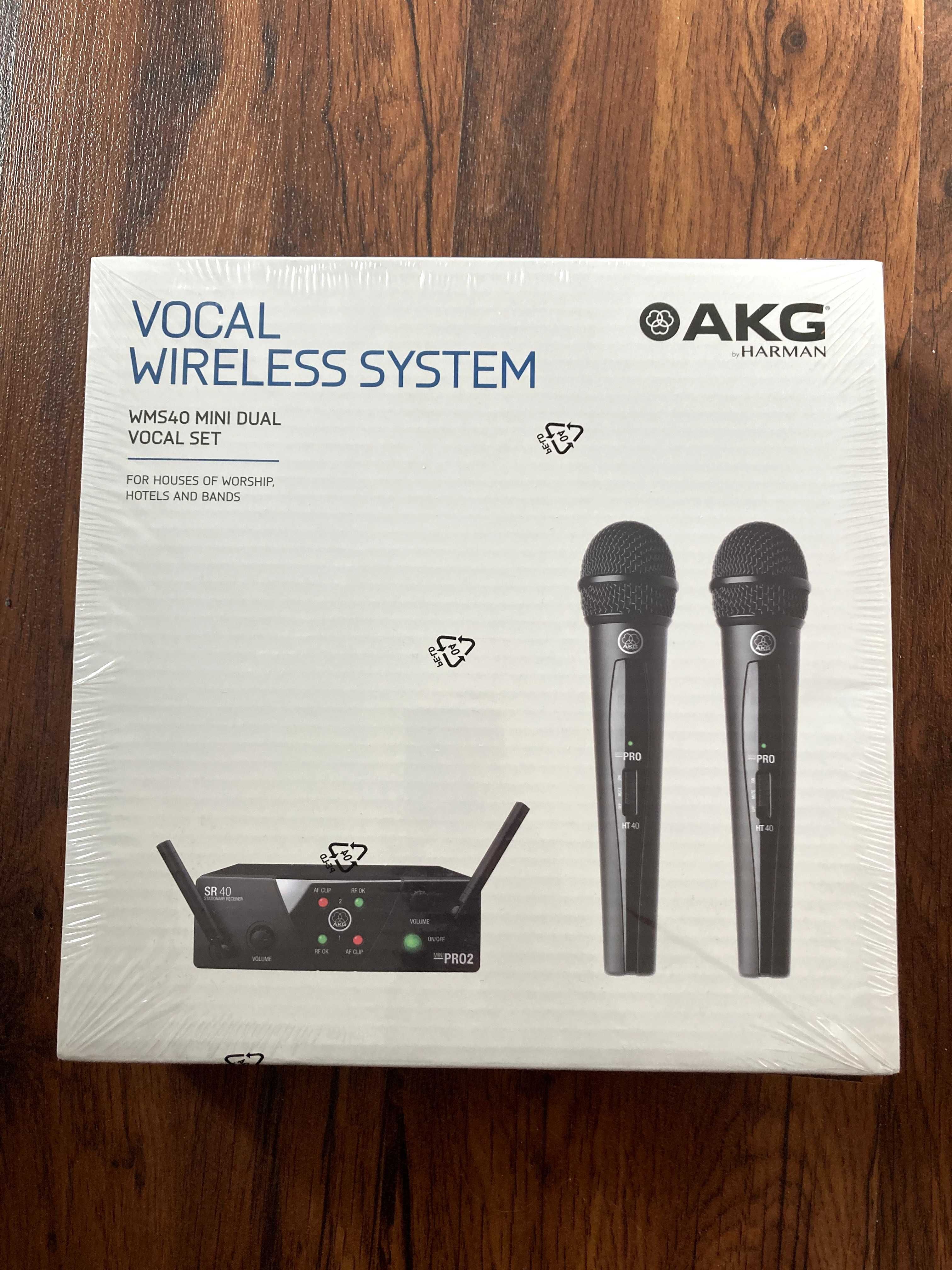 Радиомикрофон AKG WMS40 Mini2 Vocal Set BD US25A/C радиосистема