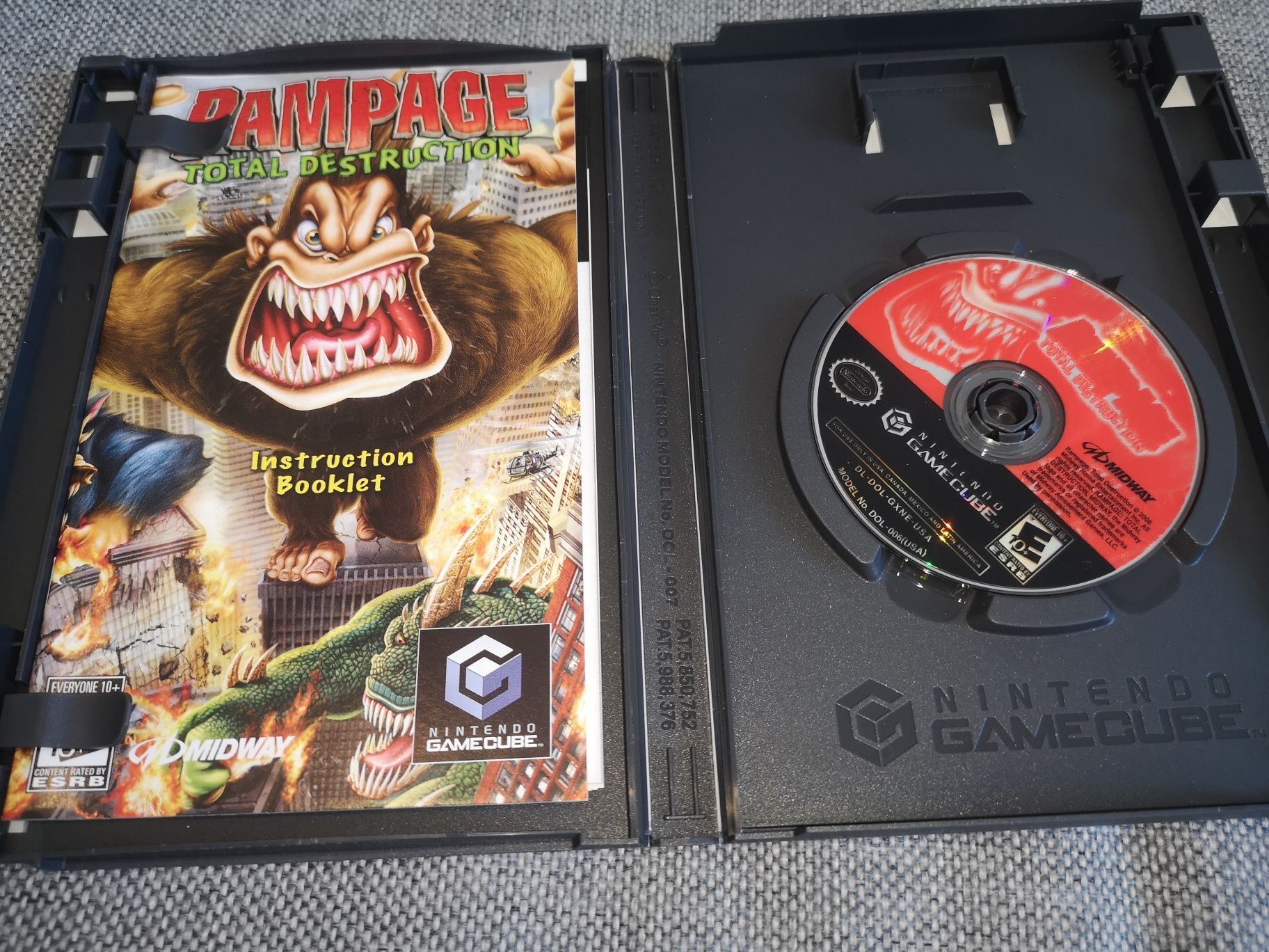 Rampage GAMECUBE Nintendo gra NTSC USA (stan kolekcjonerski) SKLEP