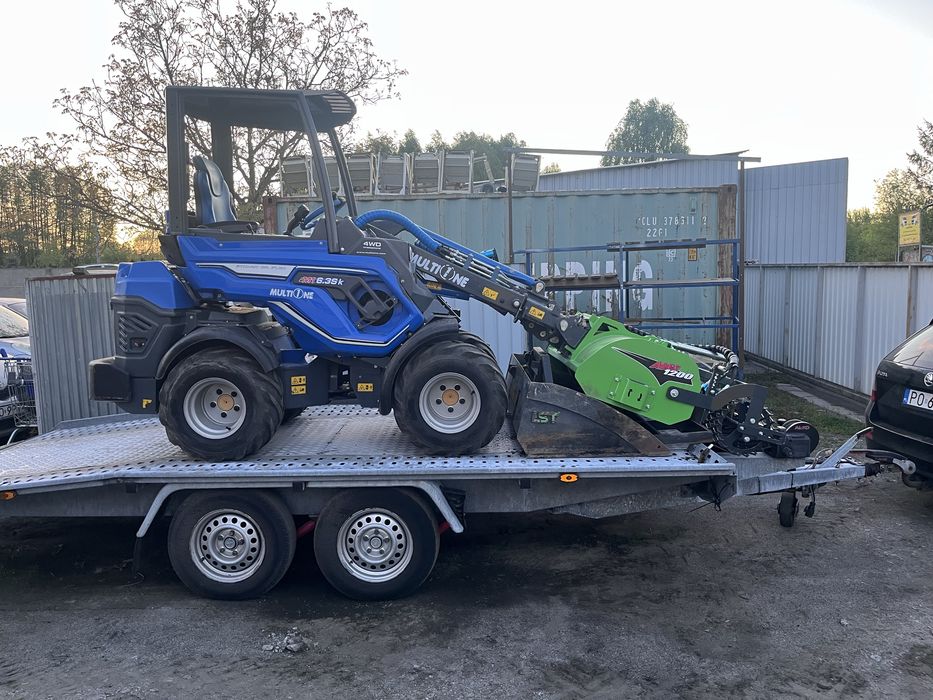Wynajem ładowarka bez operatora  Multione glebogryzarka usługi ogrody