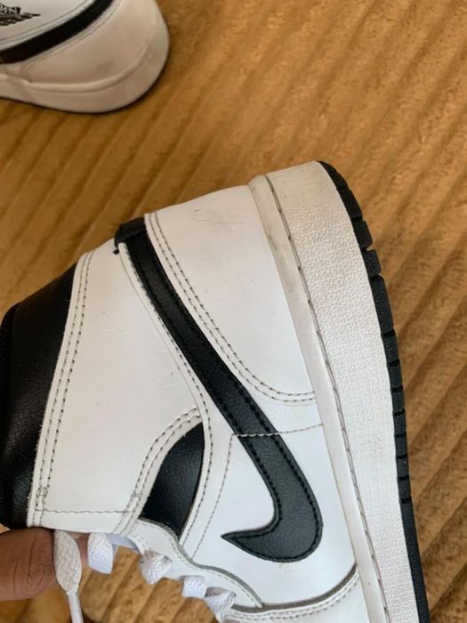 Jordan 1 branco usado