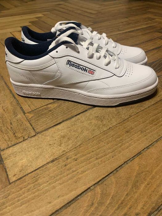 Reebok Club C 85 White/Navy – нові (без коробки)