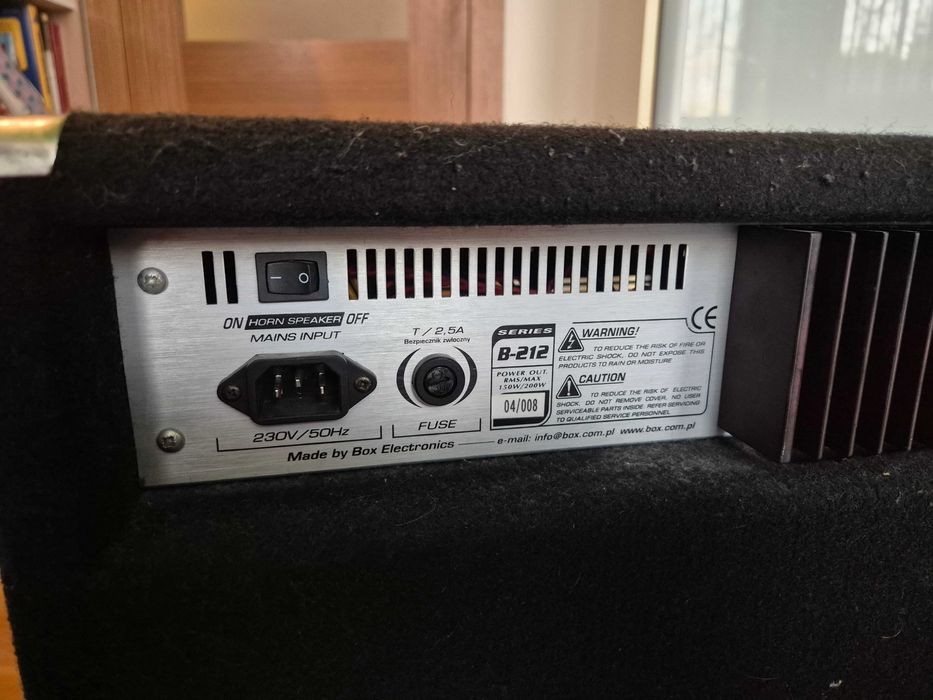Wzmacniacz Combo Basowe Box Taurus B-212