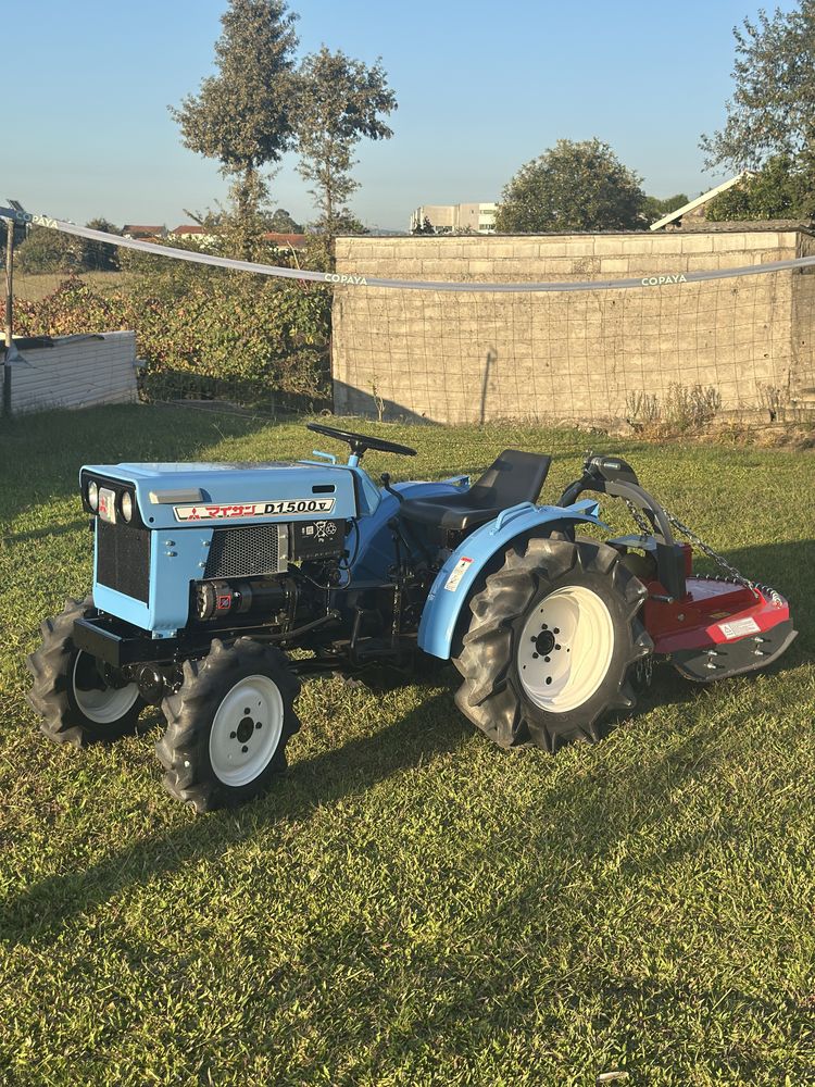 Trator Tractor Mitsubishi e 4 Alfaias