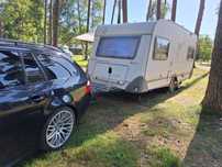KNAUS 450TF Sudwind nowe Mover AGM Klima 5 miejsc Przedsionek