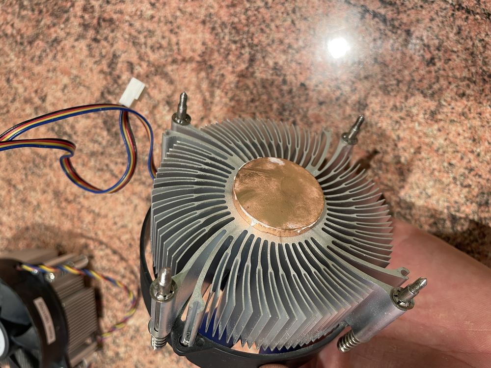 Radiator z wentylatorem na procesor 3szt.