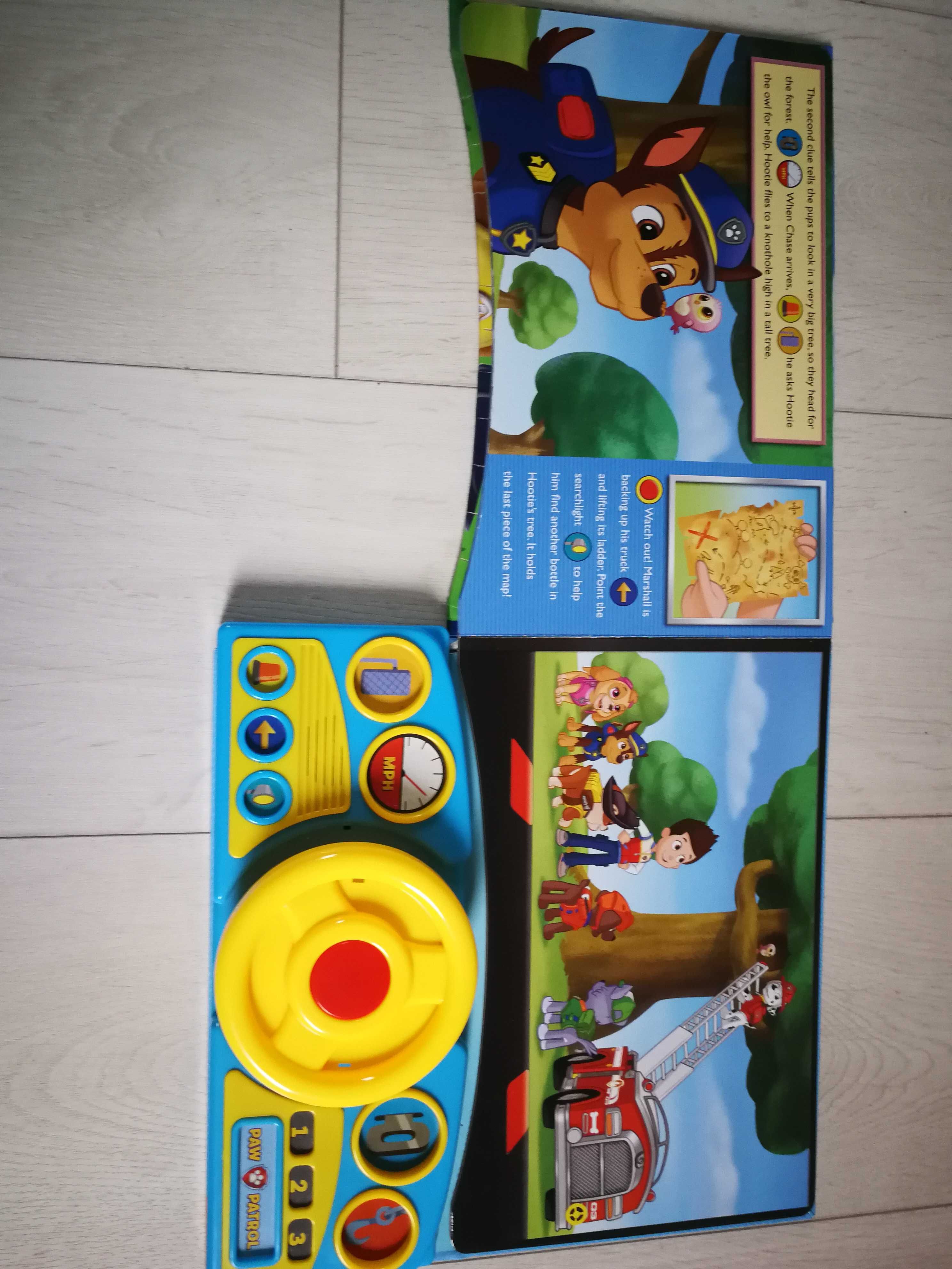 Psi Patrol, Paw Patrol in English - interaktywna książka po angielsku
