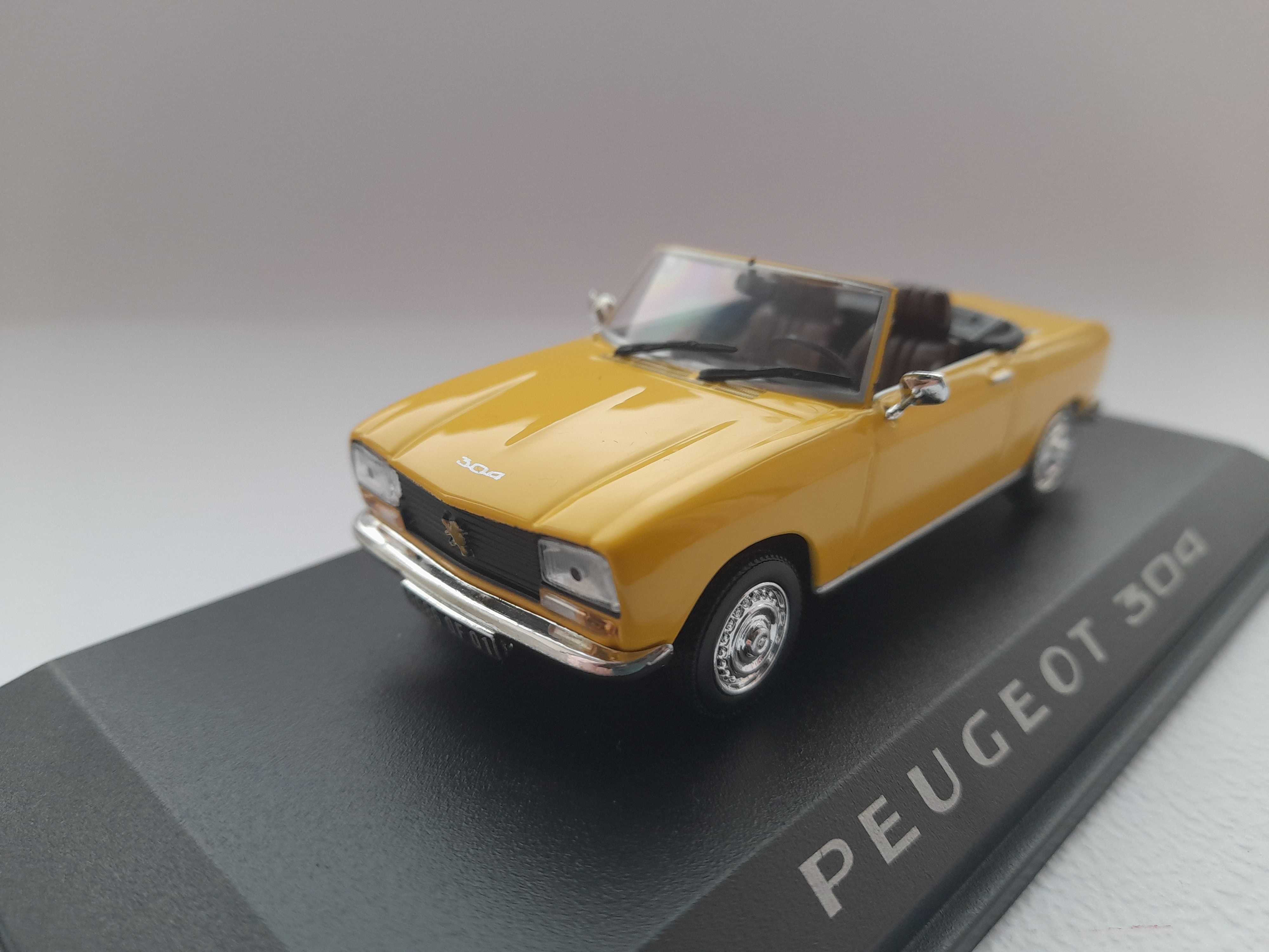 Коллекционная модель Norev Peugeot 304 Cabriolet S, 1/43