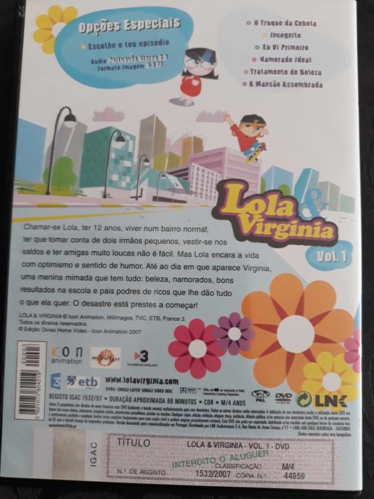 Filmes de animação infantis em dvd - da coleção Jornal SOL - novos