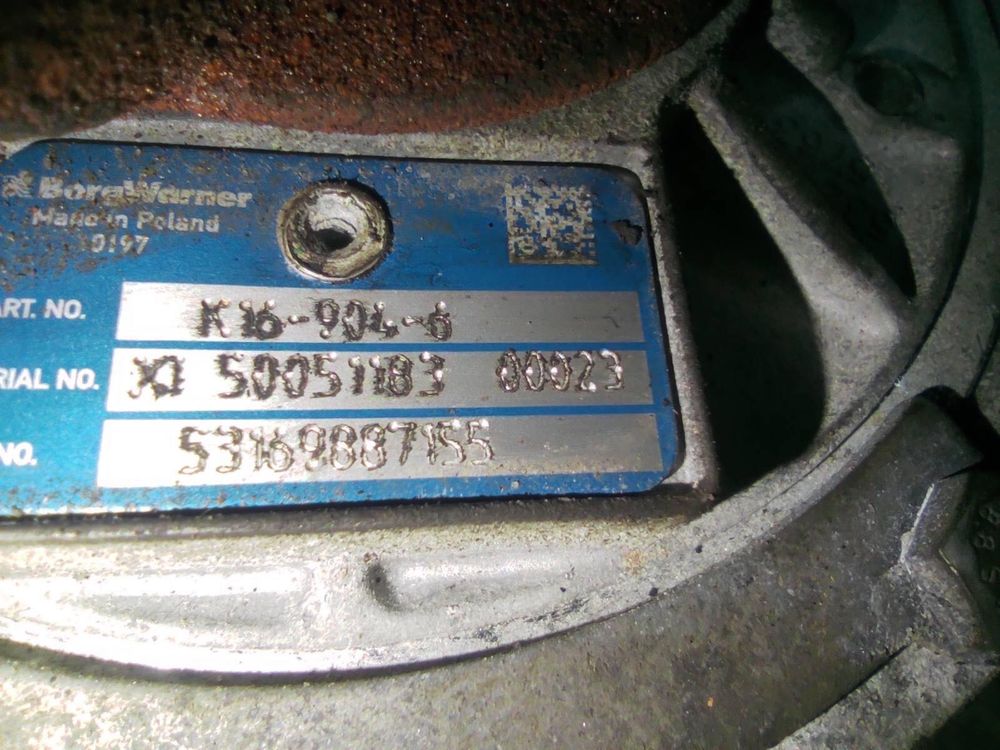 Турбіна Mercedes Atego Атего 815, 915, 817, 917 OM904