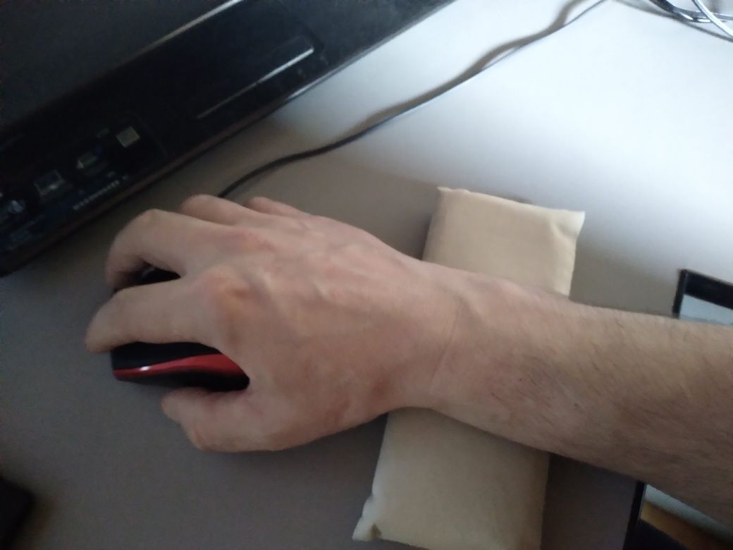 Podkładka nadgarstka chłodząca mysz klawiatura PC