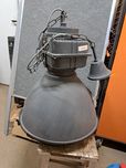 Przemysłowa lampa wisząca duża 50 cm matowa ,Retro