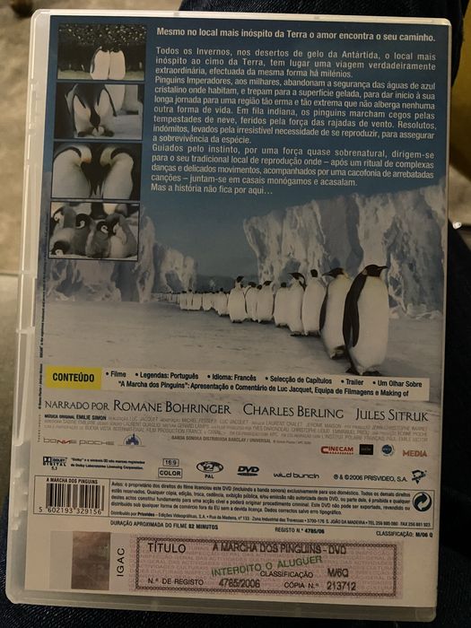 DVD A vingança dos Pinguins