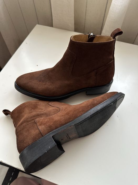 Замшеві чоловічі ботинки tiger of sweden 41(42)