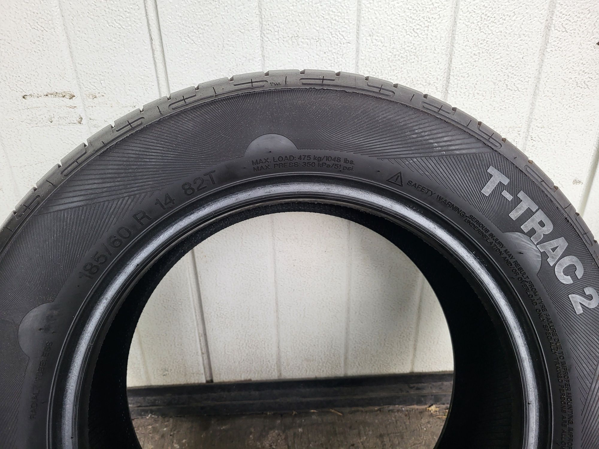 Opony 185/60r14 vredestein 7mm