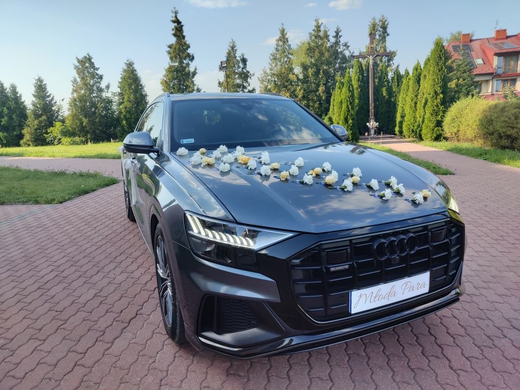 Auto do ślubu  Audi Q8 do ślubu Kielce Świętokrzyskie