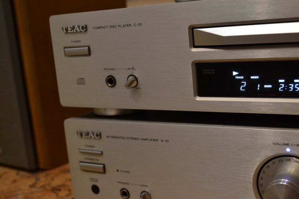 Odtwarzacz płyt cd Teac C 1 D rzadki doby stan