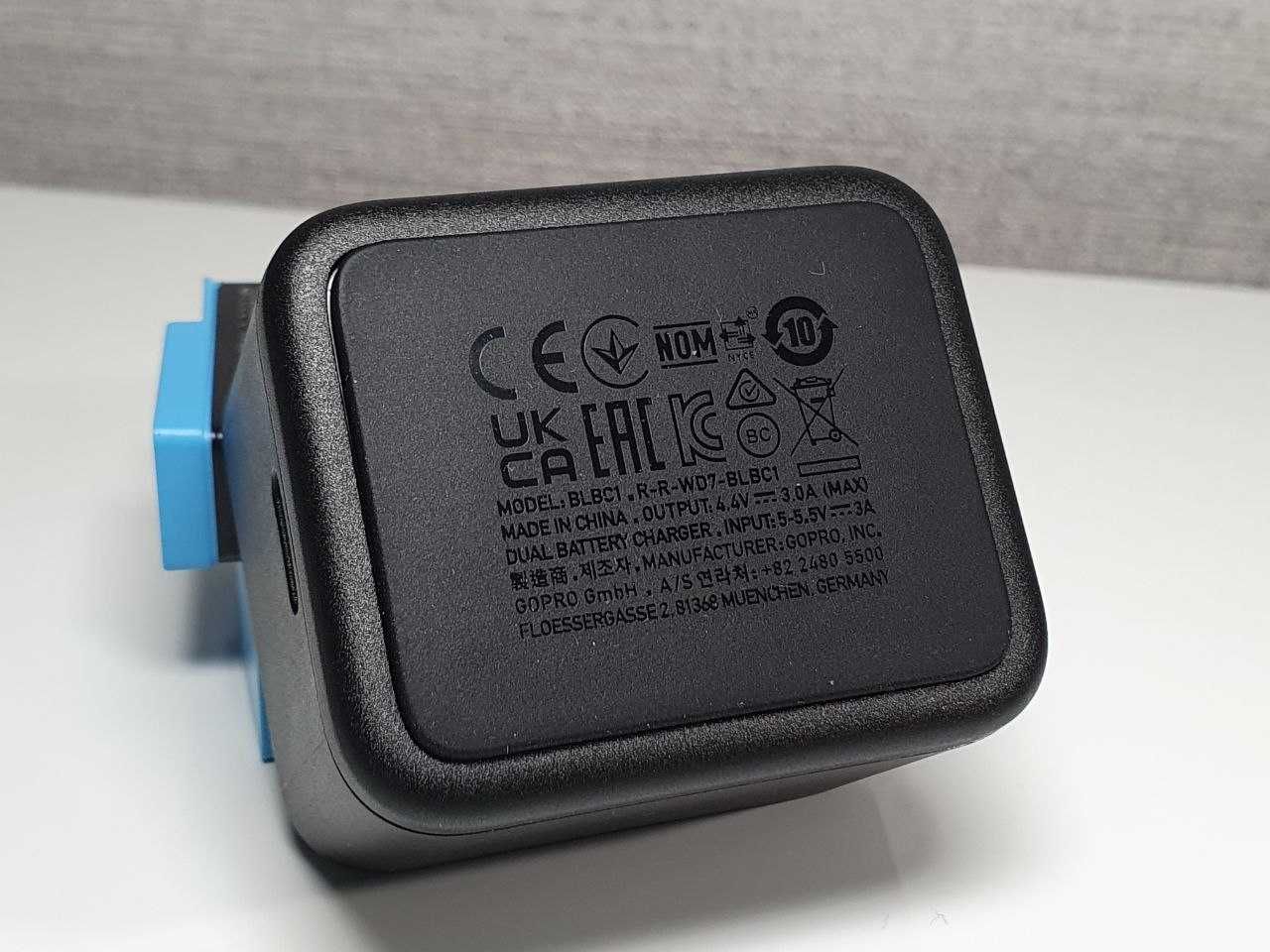 Зарядний пристрій GoPro Dual Battery Charger + Аккумулятор 9/10/11/12