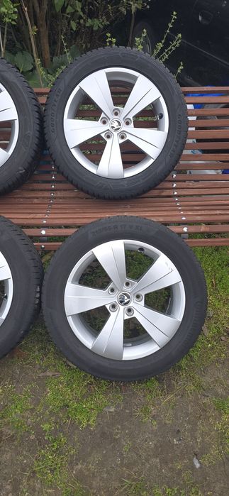 Koła Zimowe Skoda SuperB Audi Vw Seat 5x112 R17 ET41 57.1