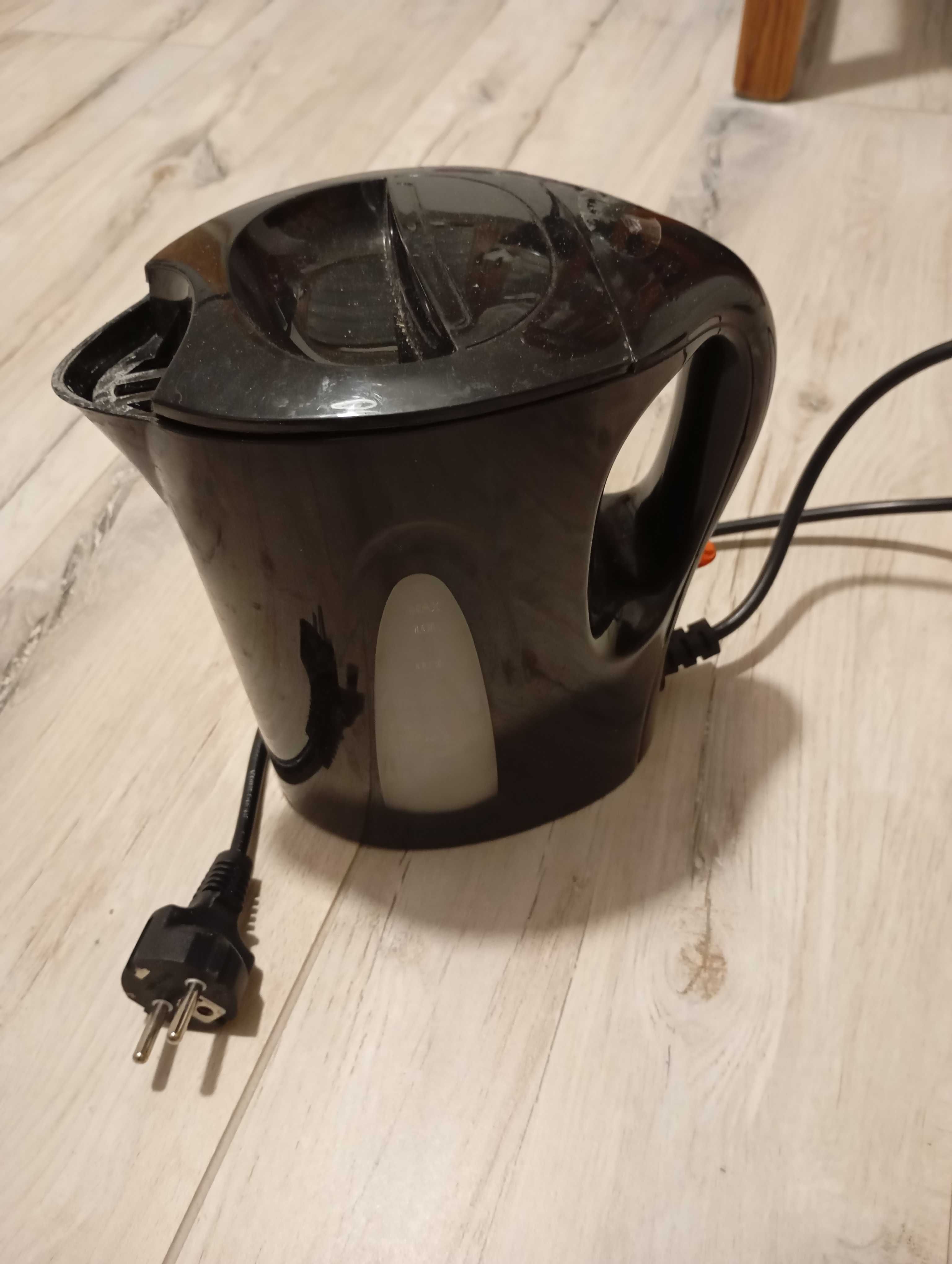 Czajnik elektryczny czarny 1 litr