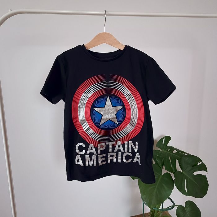 Koszulka krótki rękaw 140 Kapitan Ameryka t-shirt bluzka