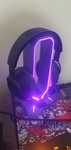 Headset JBL Quantum 100 + suporte rgb hub usb na respectivas caixas