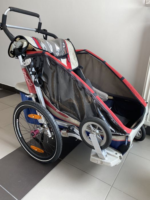 Thule chariot cx 2 komplet + zestaw do joggingu