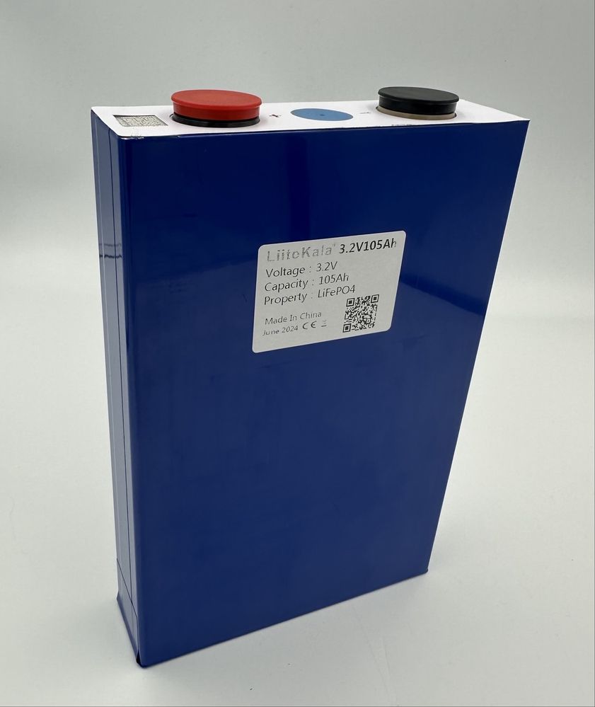 Акумулятор 105ач LiFePO4 LiitoKala 105 Ah - 3.2V Литий-железо-фосфатны