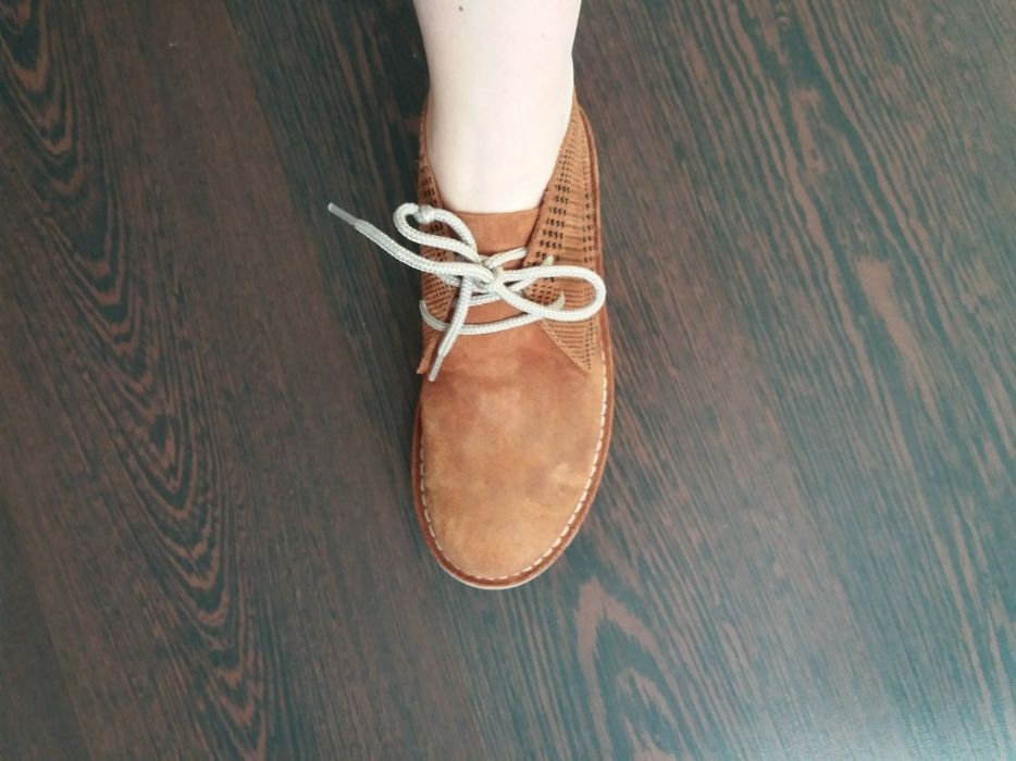 Новые натур.замшевые туфли