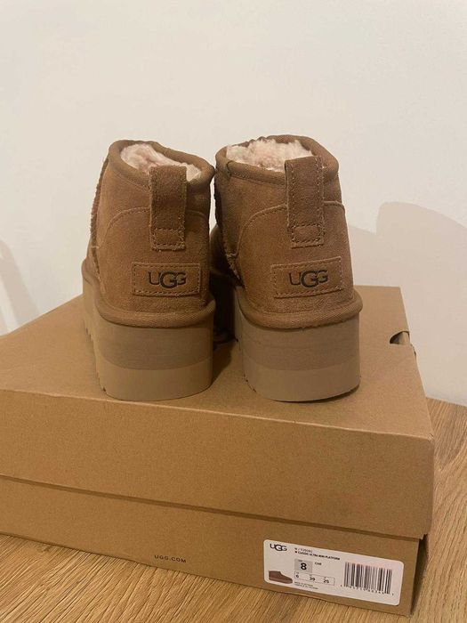 Nowe, oryginalne buty UGG Classic Ultra Mini Platform Boot