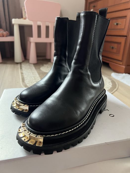 Чоботи Sandro шкіра