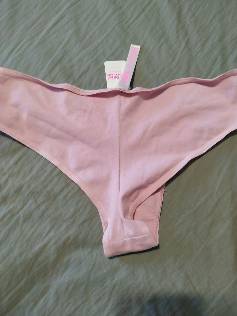 Nowe majtki różowe Pink Viktoria's Secret M