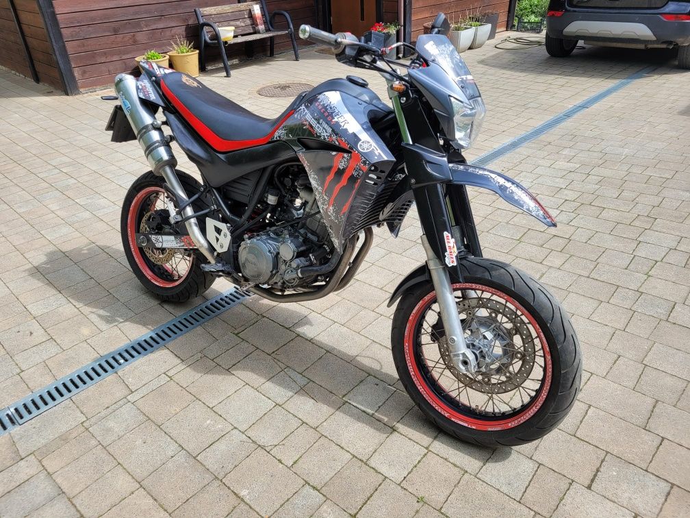 Motor Yamaha xt660x supermoto a2