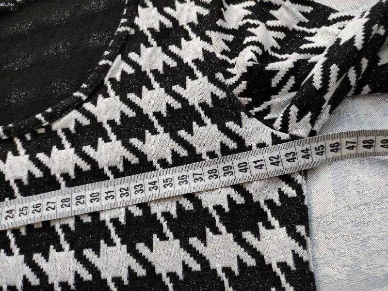 р. S/M Трикотажна сукня гусяча лапка плаття тепле