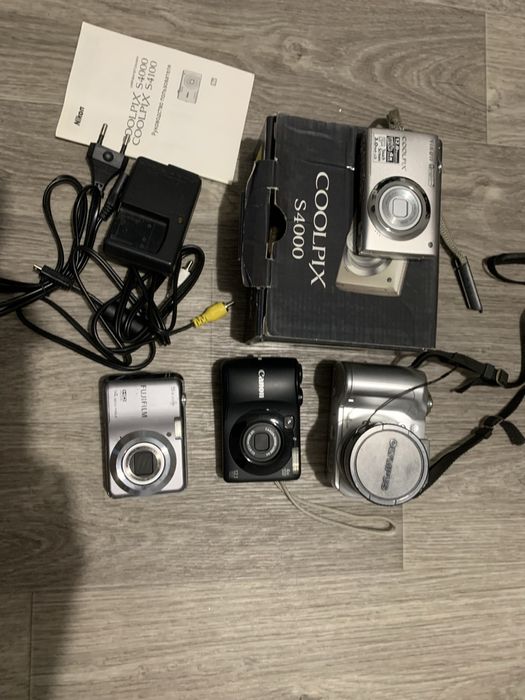 Цифрові камери , nikon coolpix ,fujifilm, olympus