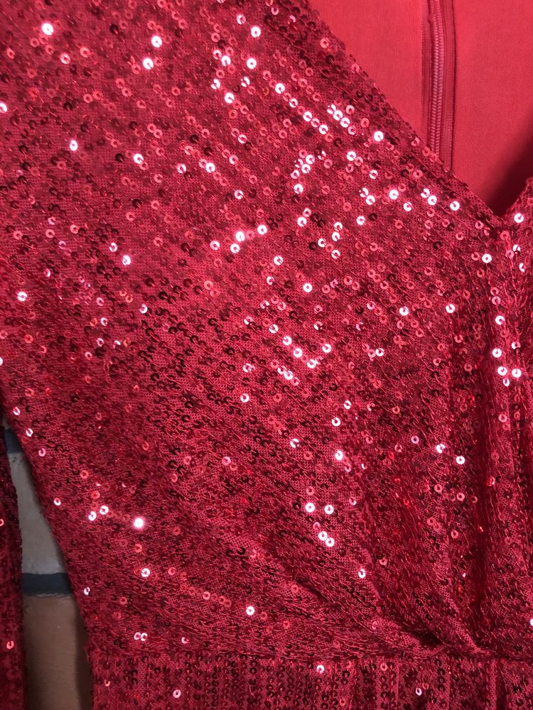 Sukienka chicaca S czerwona
