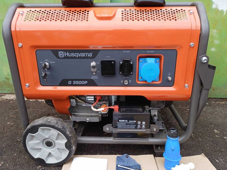 Генератор 5,5 кВт Husqvarna G5500P