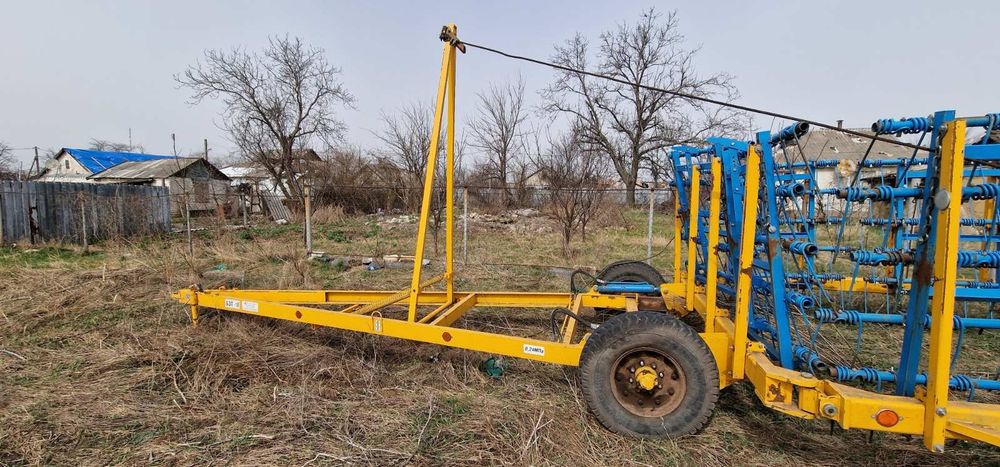 БОРОНА зубово-пружинна ЗБП-18, ЗБР-15, ЗПГ-15, з пружинним зубом, 2021