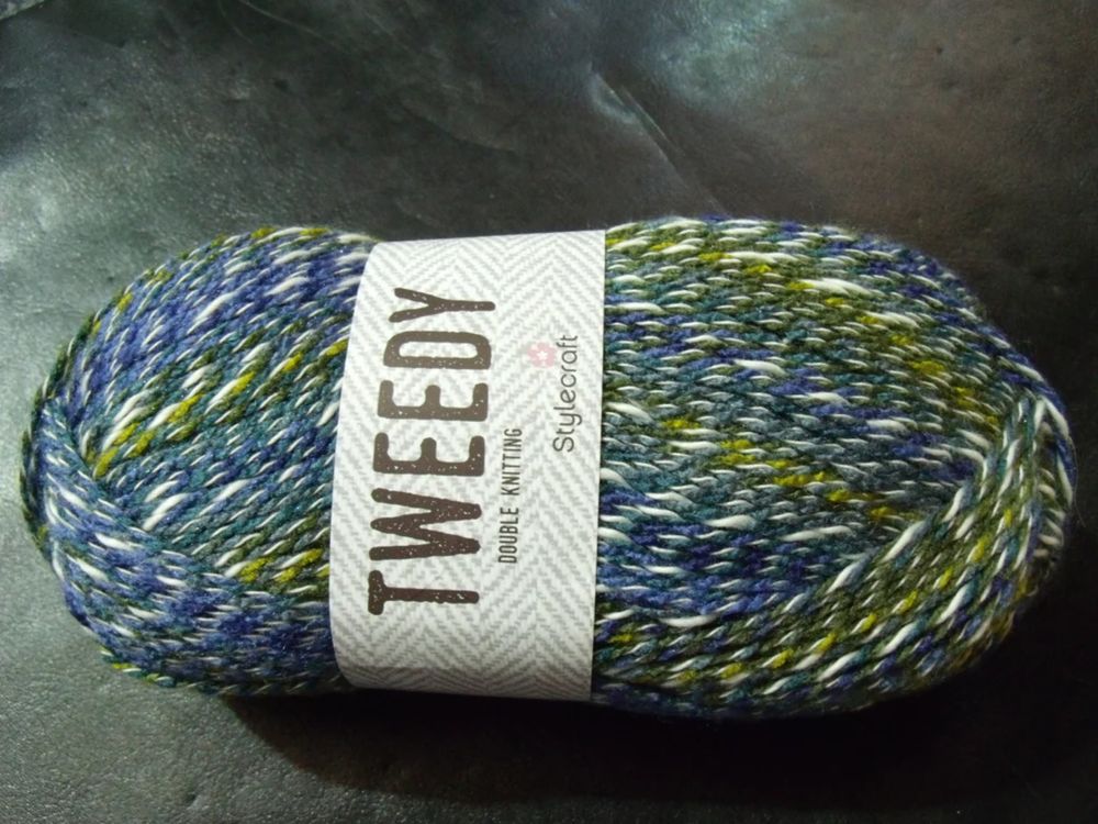 Пряжа,нитки для вʼязання tweedy double knitting 100g(400g)