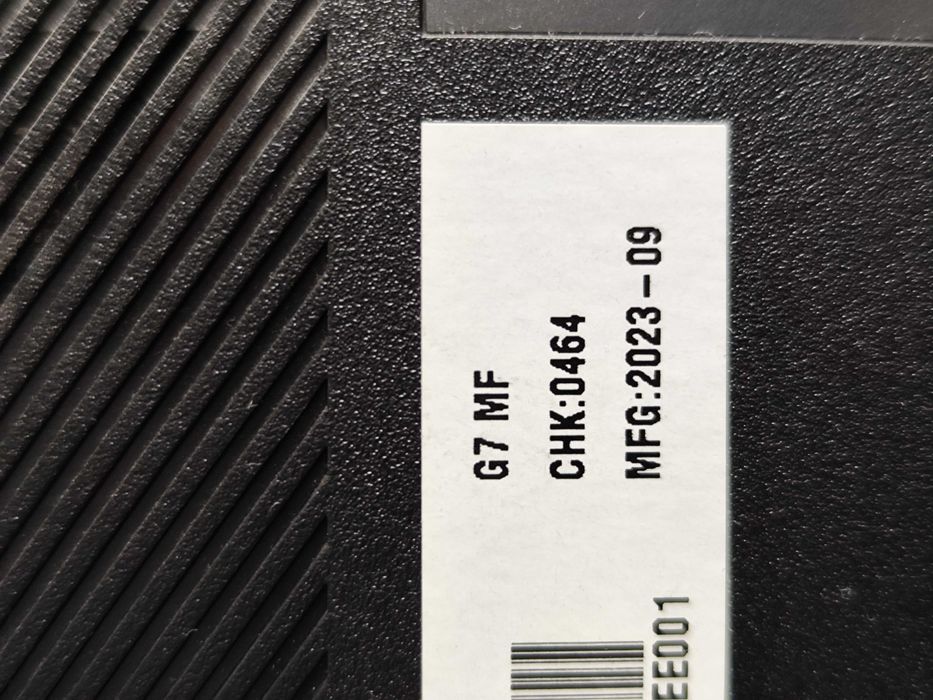 Laptop Gigabite G7 MF Intel Core i5-12500H, GeForce RTX 4050, 32GB RAM