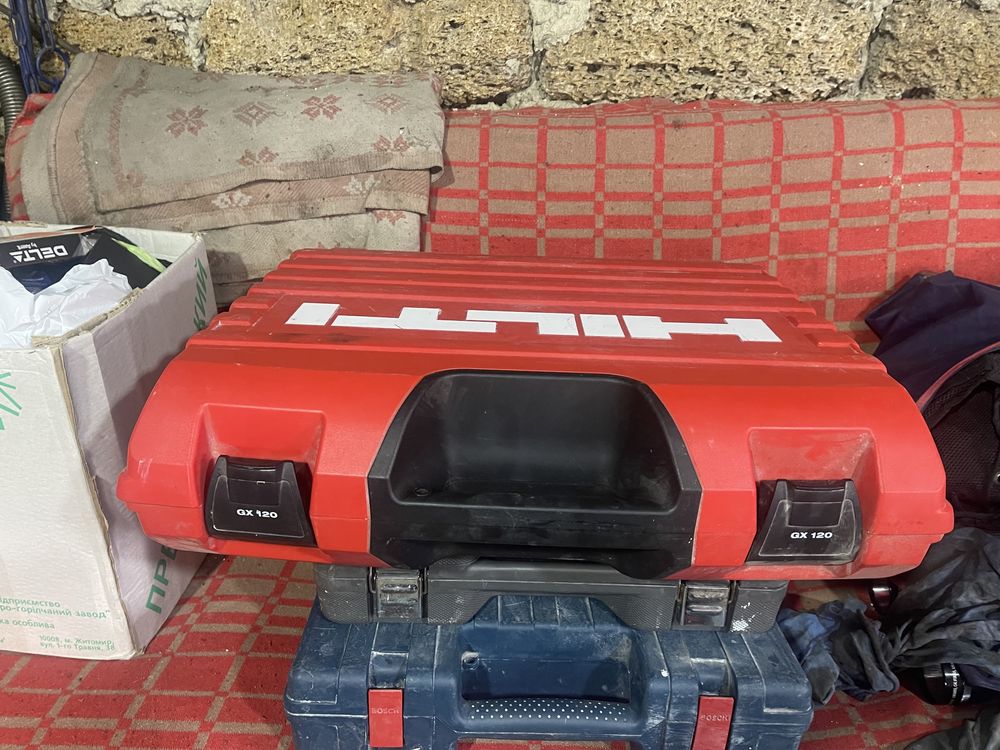 Монтажний пістолет Hilti gx 120