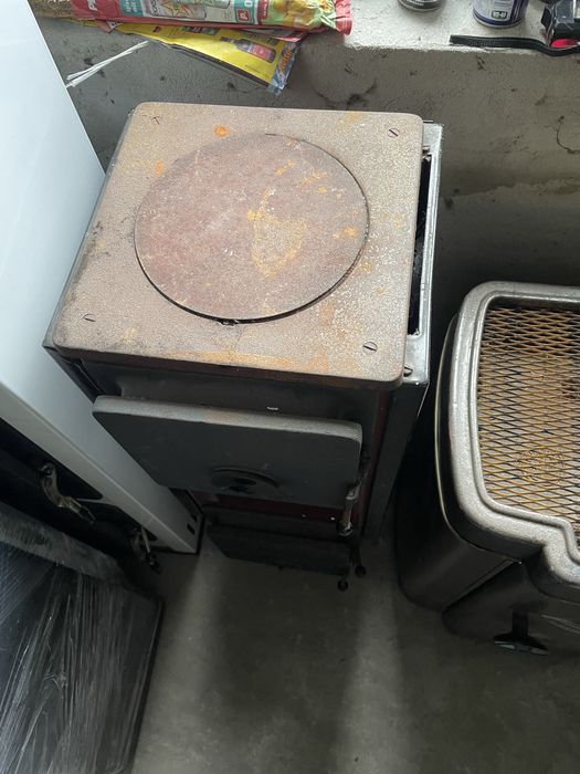 Piec piecyk z szamotem Koza drewno wegiel 5KW