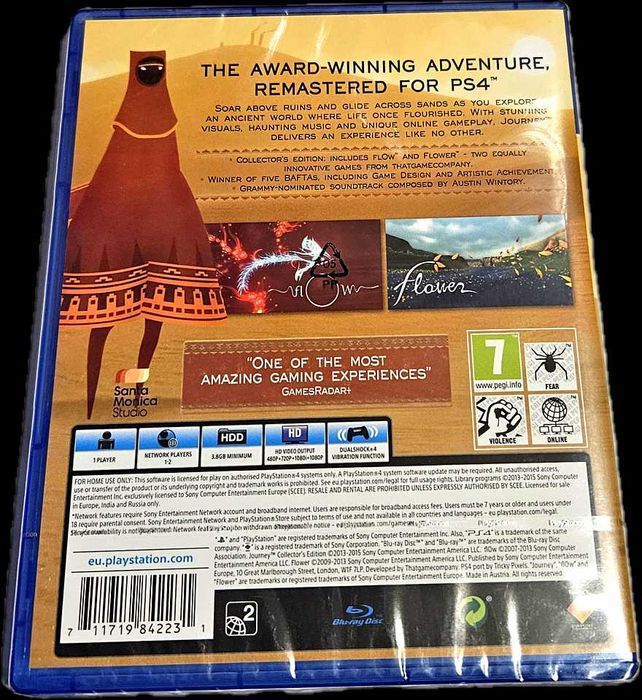 PODRÓŻ - THE JOURNEY: Collector's Edition PL | PS4 | NOWA | Kraków