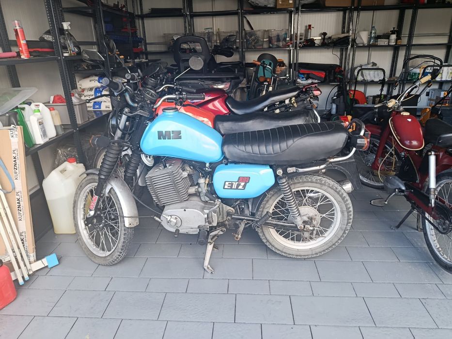 MZ ETZ 150 z silnikiem 250