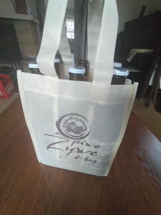 Torby na piwa butelkowe  Amber- 2 szt