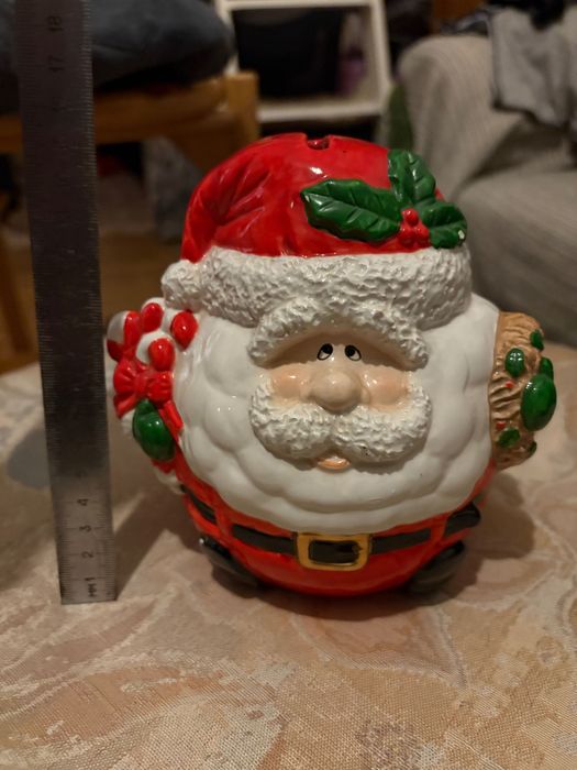 Рождественские украшения на елку, подсвечники, копилка Германия